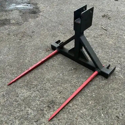 Tractor rear mount bale - tractor, spike