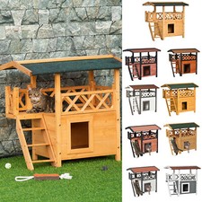 Outdoor cat shelter wooden - cat,
