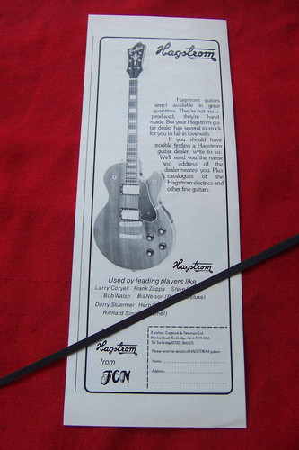 Hagstrom electric guitar 1978 - hagstrom,