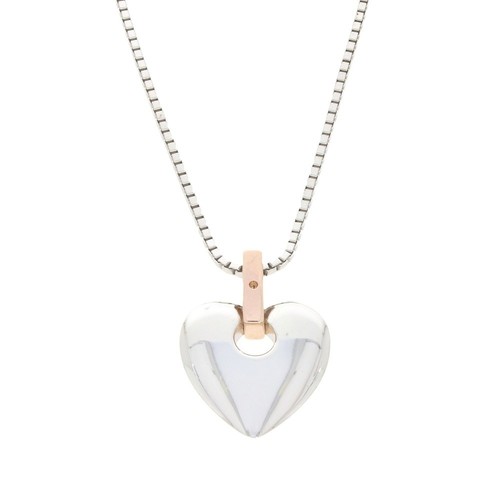 Clogau cariad heart necklace - cariad,