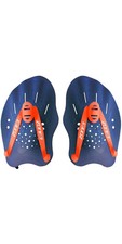 2025 Zone3 Ergo Swim Training Hand Paddles - Blue / Orange