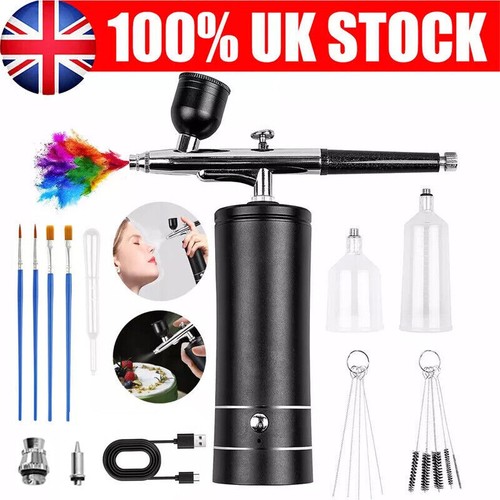 Cordless airbrush kit with - airbrush,