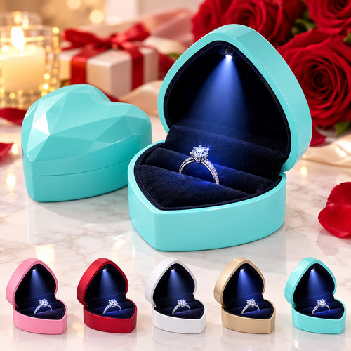 Heart shaped ring gift - heart,