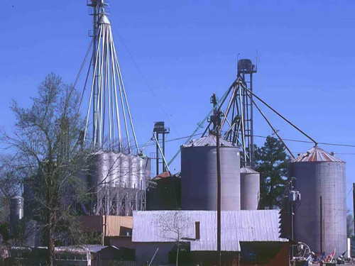 Industry grain silo facility
