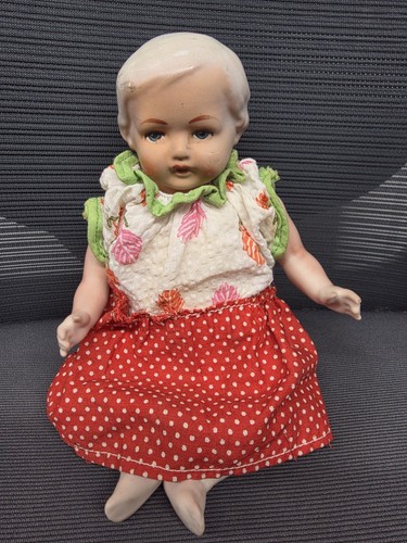Vintage doll bisque head - bisque, &