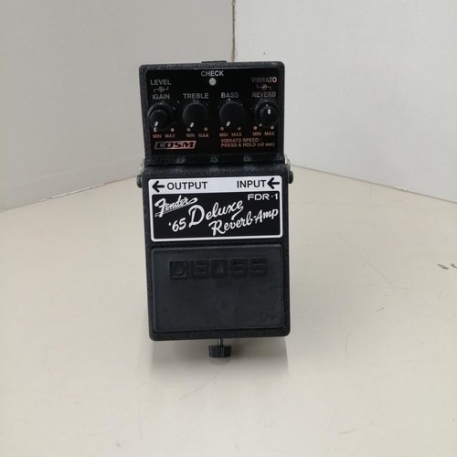 Boss fdr effects pedal - fdr,
