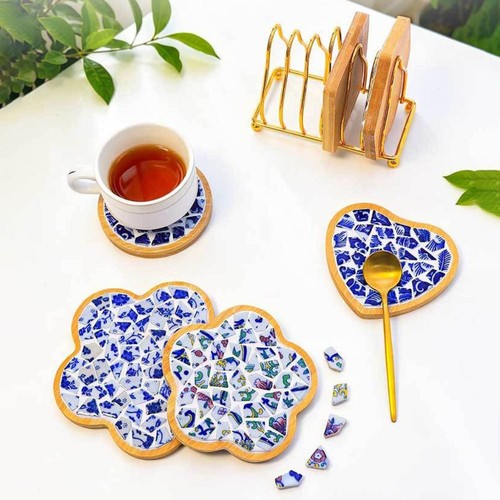 Mosaic coaster material kit - mosaic,