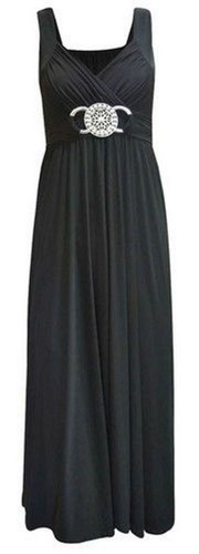 Ladies long buckle maxi plus - ladies,