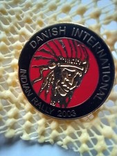 Indian Metal Motorcycle badge