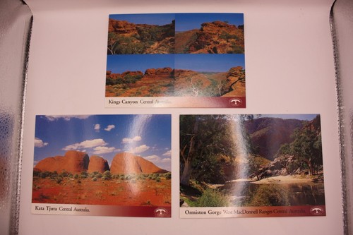 Alice springs postcard - postcard, kings