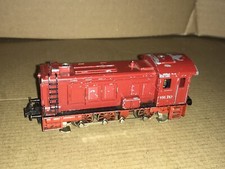 Trix Express H0 Diesel Locomotive V36 257 Red, 3 Rail DC & Lights West Germany