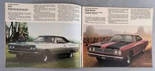 1969 Barracuda Road Runner GTX Fury Sales Brochure Dealer Advertising Catalog 