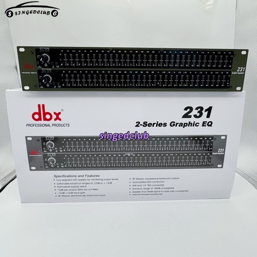 Dbx 231 dual - channel, 31-band