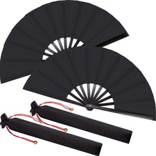 Large Folding Silk Hand Fan