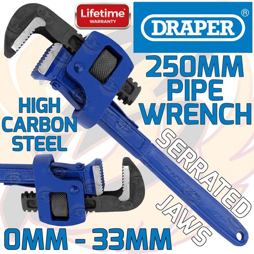 Draper adjustable pipe wrench - draper,