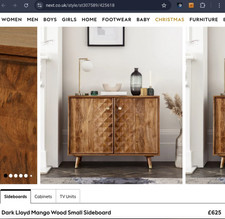 SOLID MANGO WOOD SIDEBOARD -