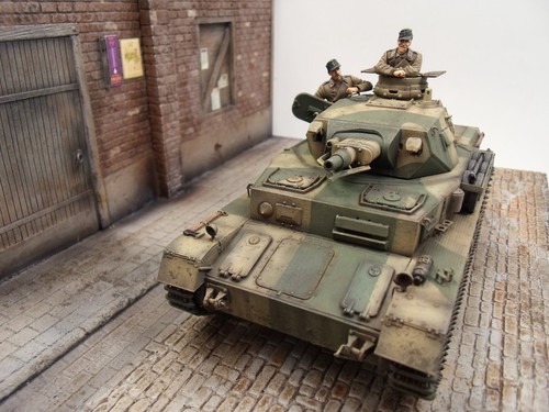 Built kpfw iv ausf c - 1/35,