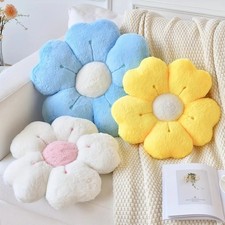 Flower Shaped Plush Pillow