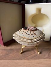 FABERGE egg ladybird in original box 