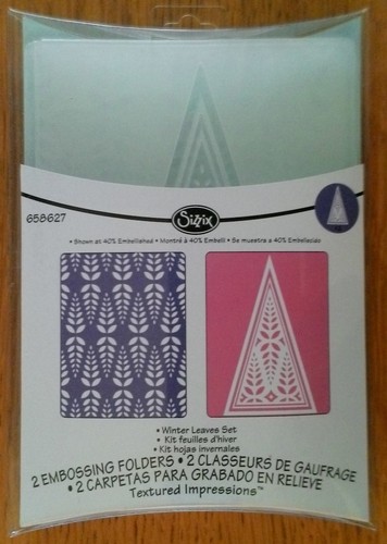 Sizzix textured impressions - sizzix,
