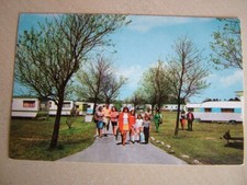 Postcard -  NEW ROMNEY CARAVAN SITE, GREATSTONE-ON-SEA. Unused. Standard size.