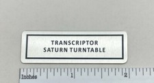Transcriptor Saturn Turntable