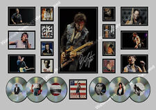 BRUCE SPRINGSTEEN SIGNED LIMITED EDITION MEMORABILIA AUTOGRAPH A4 PHOTO PRINT
