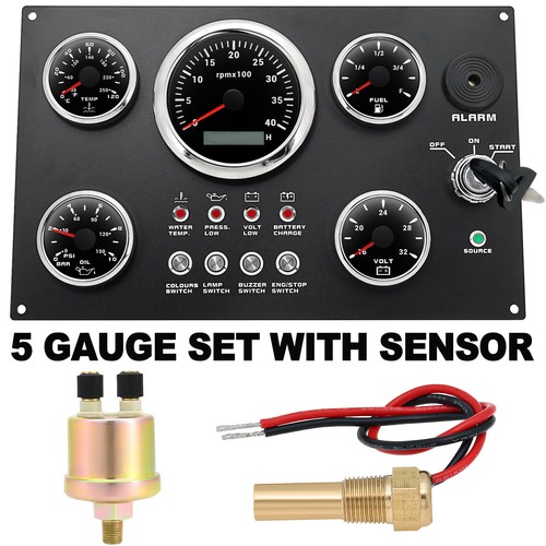Gauge set with instrument - gauge,