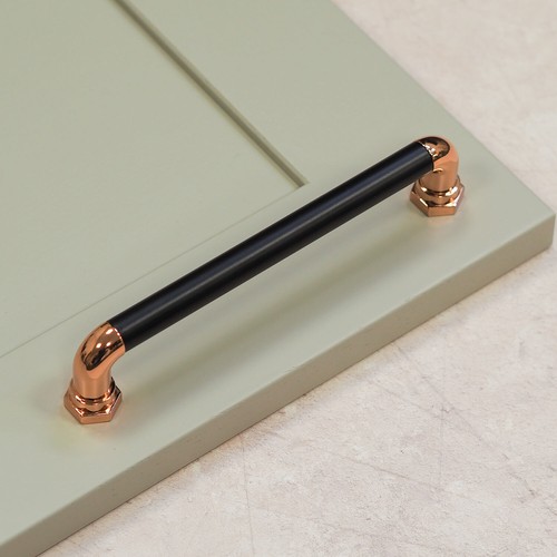 Kitchen cupboard handle black - handle,