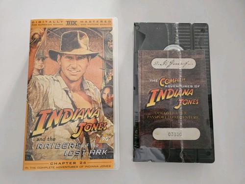 Sealed vhs indiana jones and - vhs,