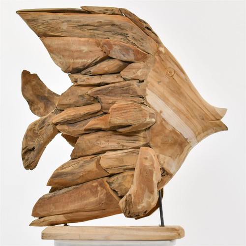 Driftwood fish ornament - fish,