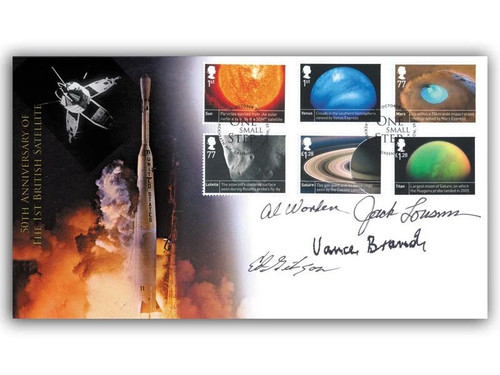 Multi signed astronauts cover - multi-signed,