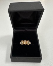 9ct gold hallmarked ring with