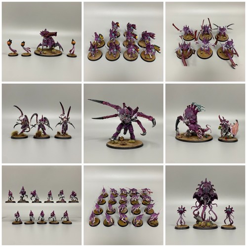Painted tyranid hive - painted,