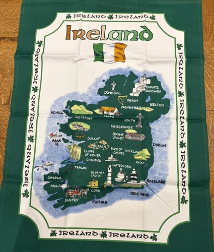 Vtg souvenir tea - vtg, irish