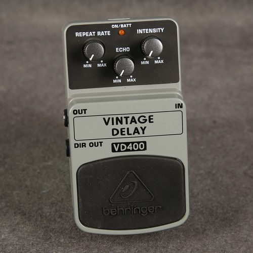 Behringer vintage delay 2nd - vintage,