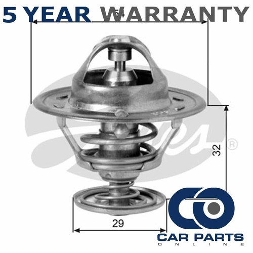 Gates coolant thermostat fits - coolant,