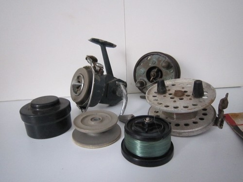 Selection vintage reels - of, and