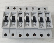 7 X C32  Siemens MCB 32A 5SX21