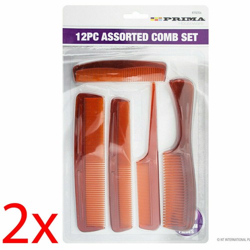 12pc hair comb kit styling - hair,