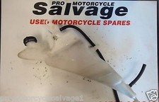 HONDA CBR 1000 RR FIREBLADE 2004 2005:HEADER COOLANT TANK BOTTLE :USED 