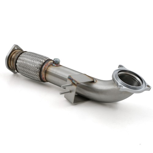 Stainless exhaust front - 3",