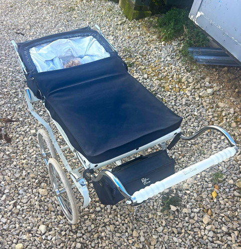 Vintage silver cross navy - vintage,