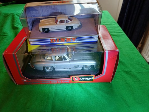 Dinky and burago mercedes benz - and,