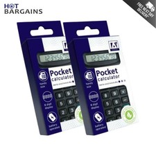2 X Mini Pocket Calculator