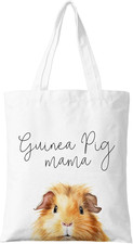 Guinea Pig Mama Canvas Tote