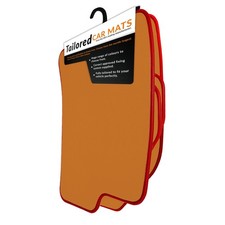 To Fit Proton Satria Car Mats (2000 - 2003) Mustard Tailored