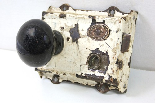 Victorian rim lock - victorian,