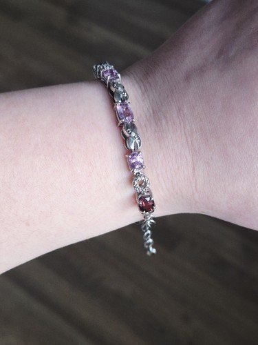 Red and pink - red, spinel