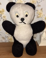 Vintage 1960s Handmade Panda
